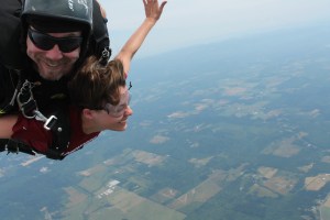This is me skydiving on July 13, 2014 at Skydive Toledo in Toledo, WA.
