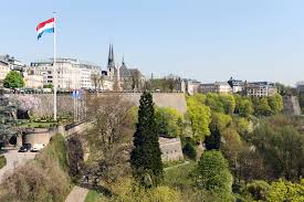 Borrowed this from the interwebs. It's the Fortress of Luxembourg. This fortress has been reinforces many times over the centuries, but it once helped fortify Luxembourg against other countries who kept taking the country's independence.
