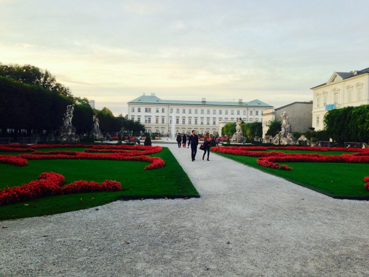 Another view of Mirabell Gardens.