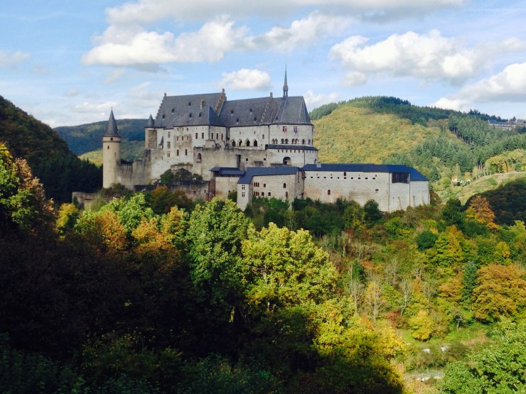 The Chateau de Vianden, just north of Luxembourg City.