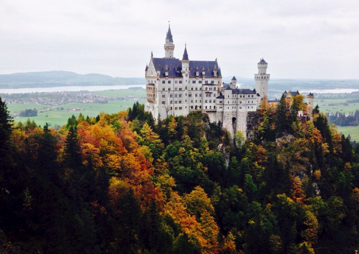Schloss Neuschwanstein! This is the view from St. Mary's bridge. 