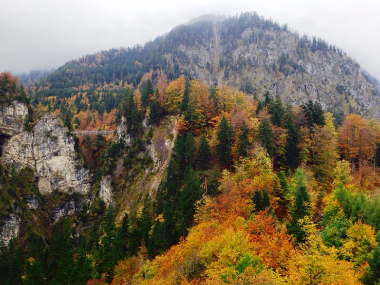 You can see St. Mary's bridge on the left side of this photo. I took this from one of the castle balconies.