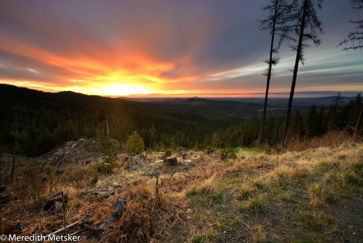 Moscow Mountain in HDR, April 2015.